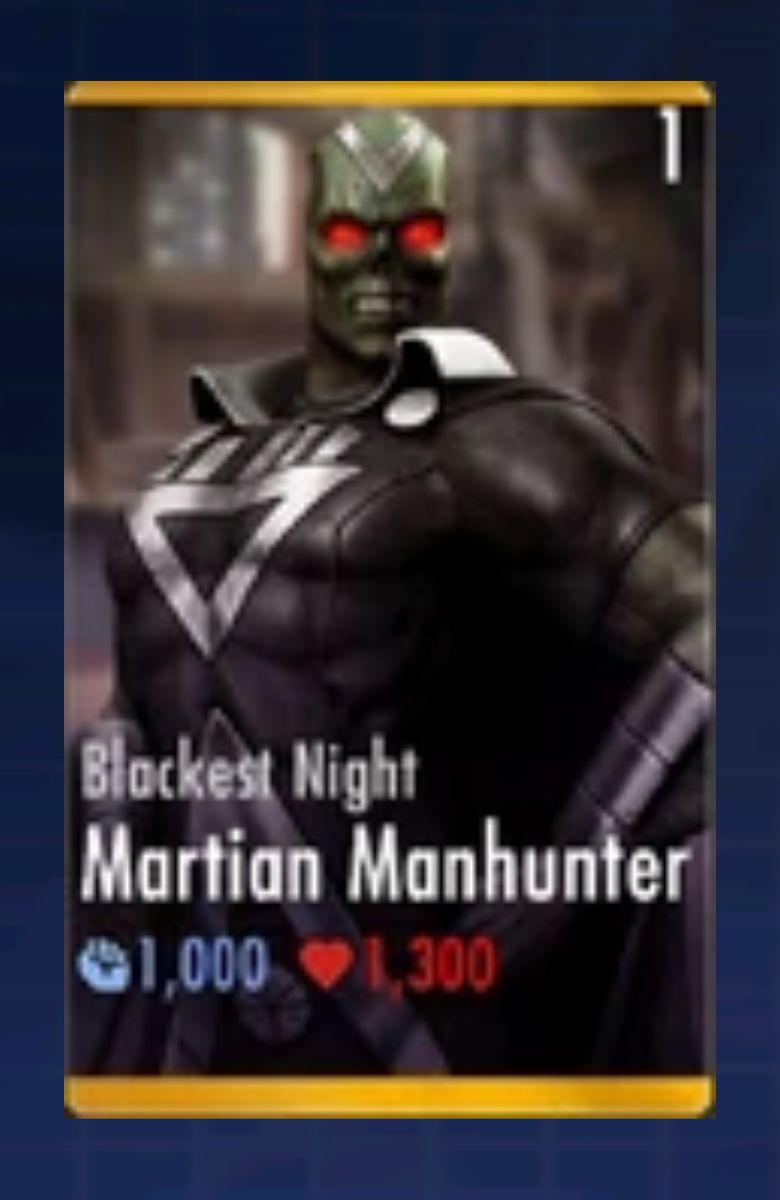 Blackest Night - Martian Manhunter