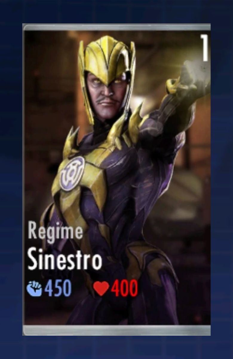Regime - Sinestro