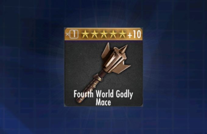 Fourth World Godly Mace (Fourth World Mace)