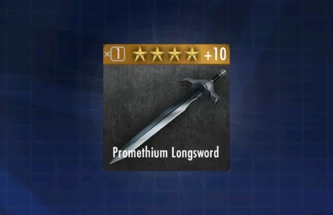 Promethium Longsword (Alloy Sword)