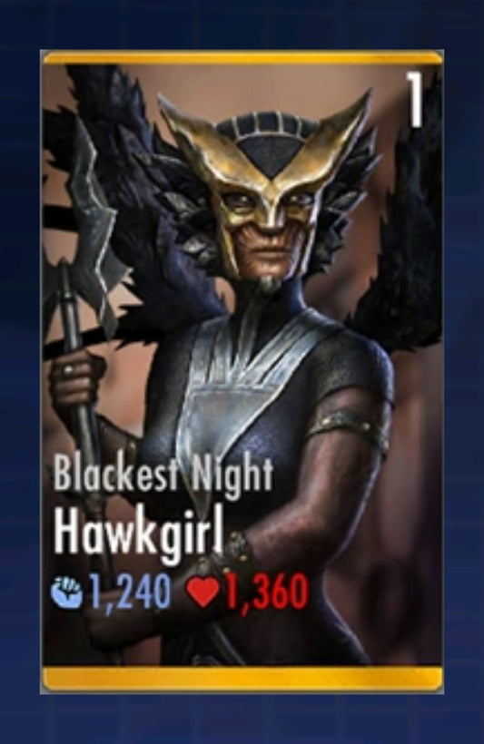 Blackest Night - Hawkgirl