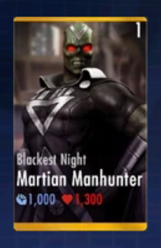 Blackest Night - Martian Manhunter