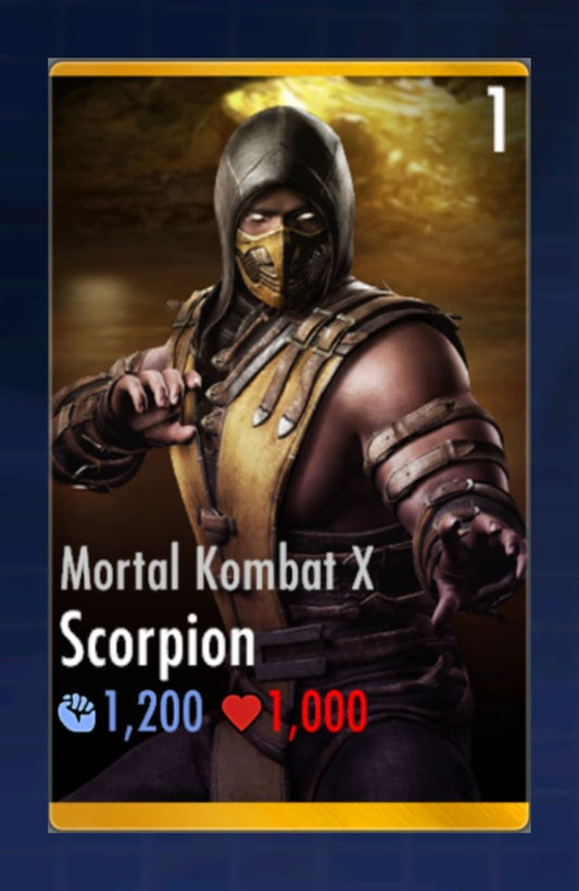Mortal Kombat X - Scorpion