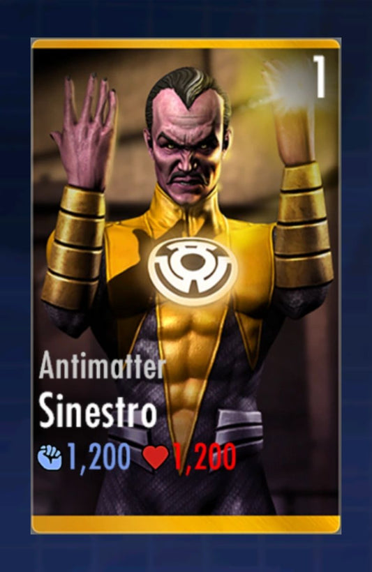 Antimatter - Sinestro