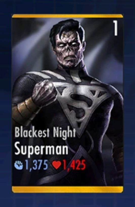 Blackest Night - Superman