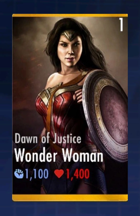 Dawn of Justice - Wonder Woman