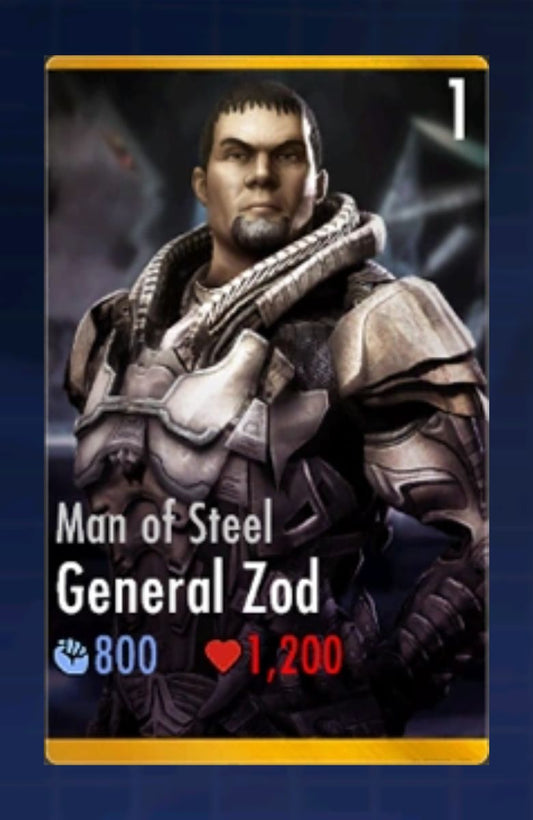 Man of Steel - Zod