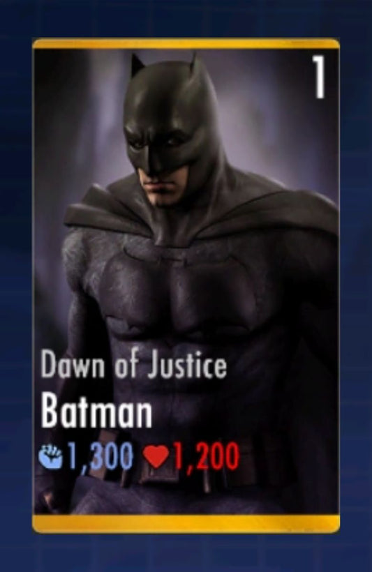Dawn of Justice - Batman