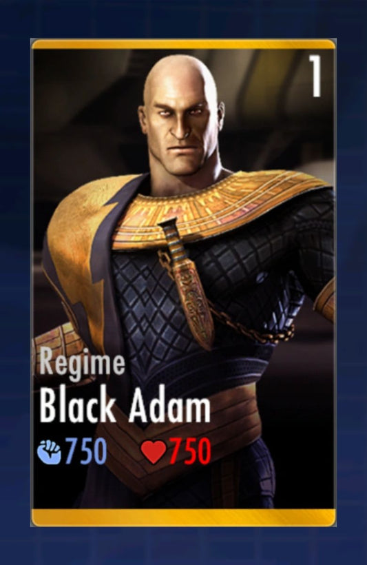 Regime - Black Adam