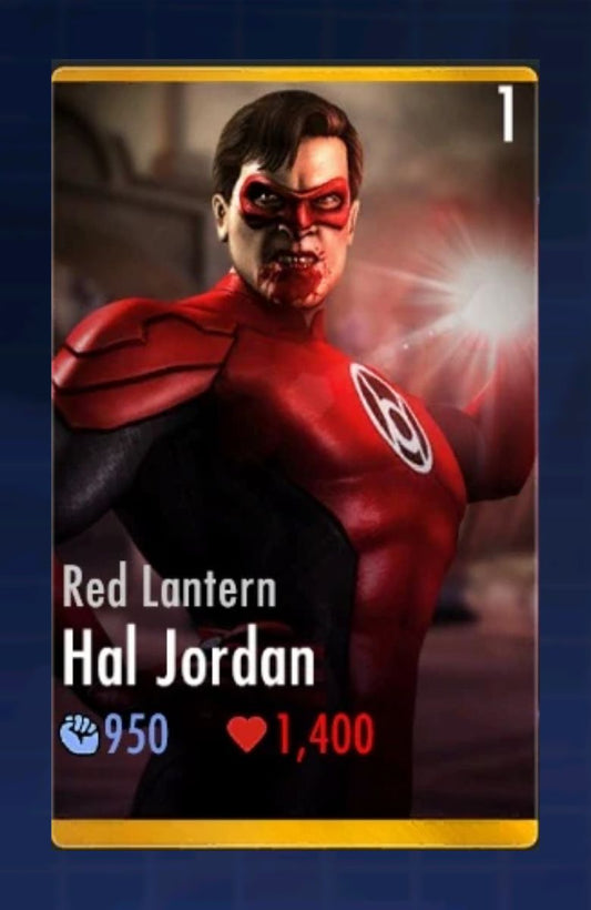 Red Lantern - Hal Jordan