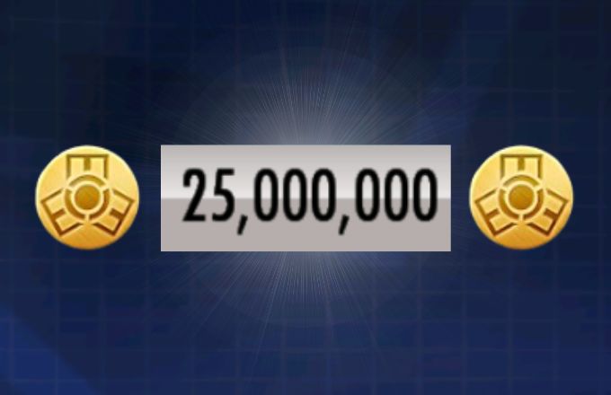 25,000,000 Power Credits