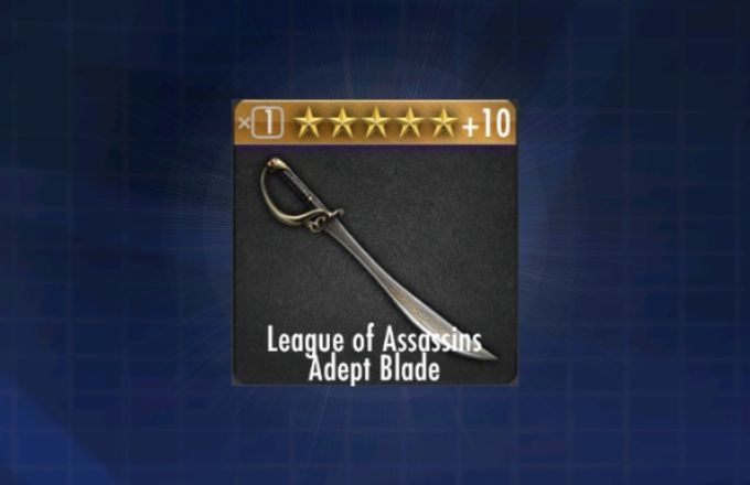 League of Assassins Adept Blade (League of Assassins Initiate Blade)