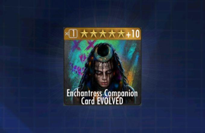 Enchantress Companion Card EVOLVED (Enchantress Companion Card)