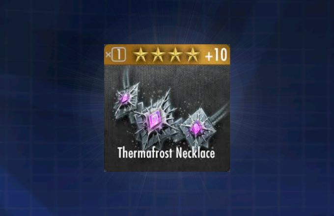 Thermafrost Necklace (Icebound Necklace)