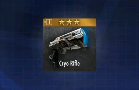 Cryo Rifle (Cryo Pistol)